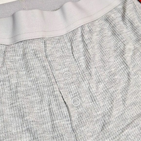 Wondershop Men's Thermal Lightweight Winter Pajama Pants Gray New! - Picture 4 of 7